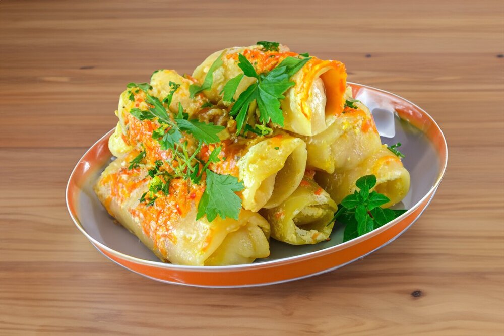 Cabbage Rolls with Sour Cream