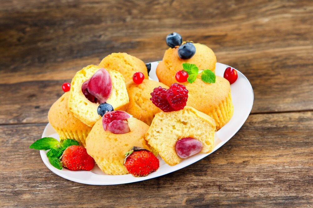 Classic Muffins in Molds