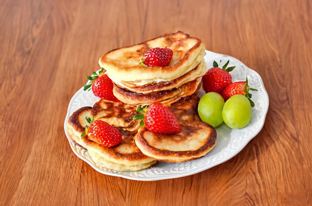 Fluffy Pancakes from Soured Milk