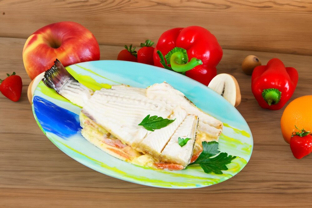 Hake in Sour Cream