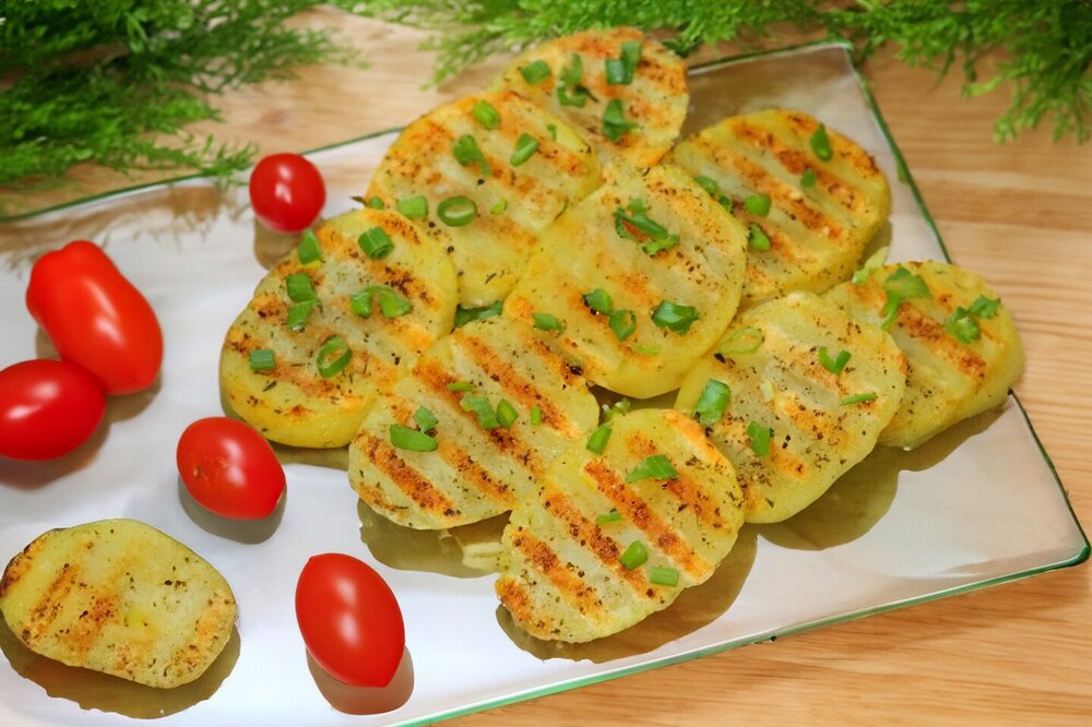 Grilled Skillet Potatoes