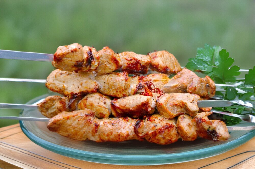 Georgian Pork Shashlik