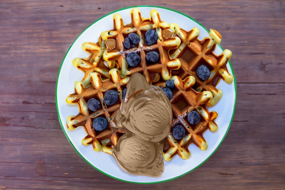Viennese Waffles on an Electric Grill