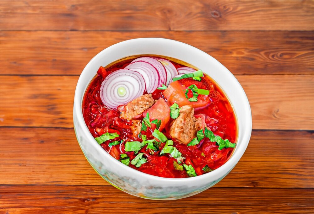 Borscht in a Multicooker with Pork