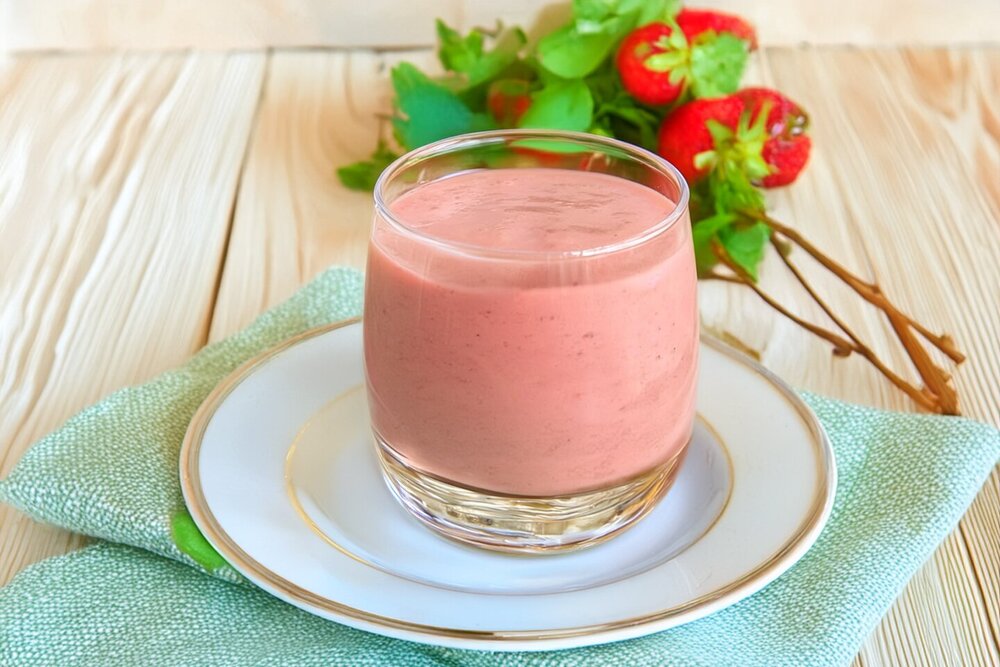 Strawberry and Mango Smoothie