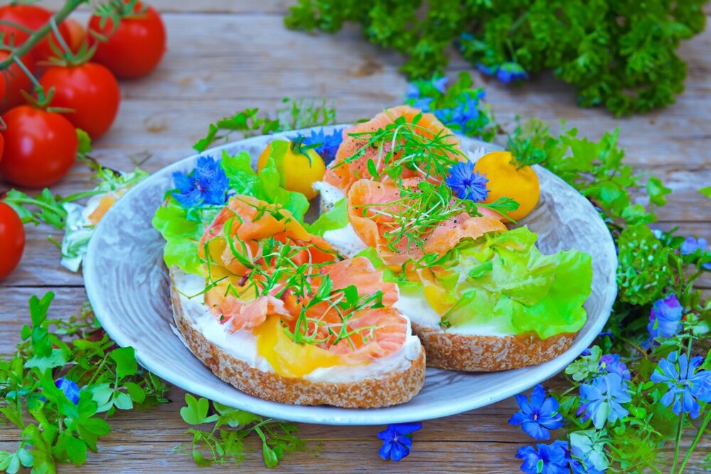 Chum Salmon with Homemade Salt Brine