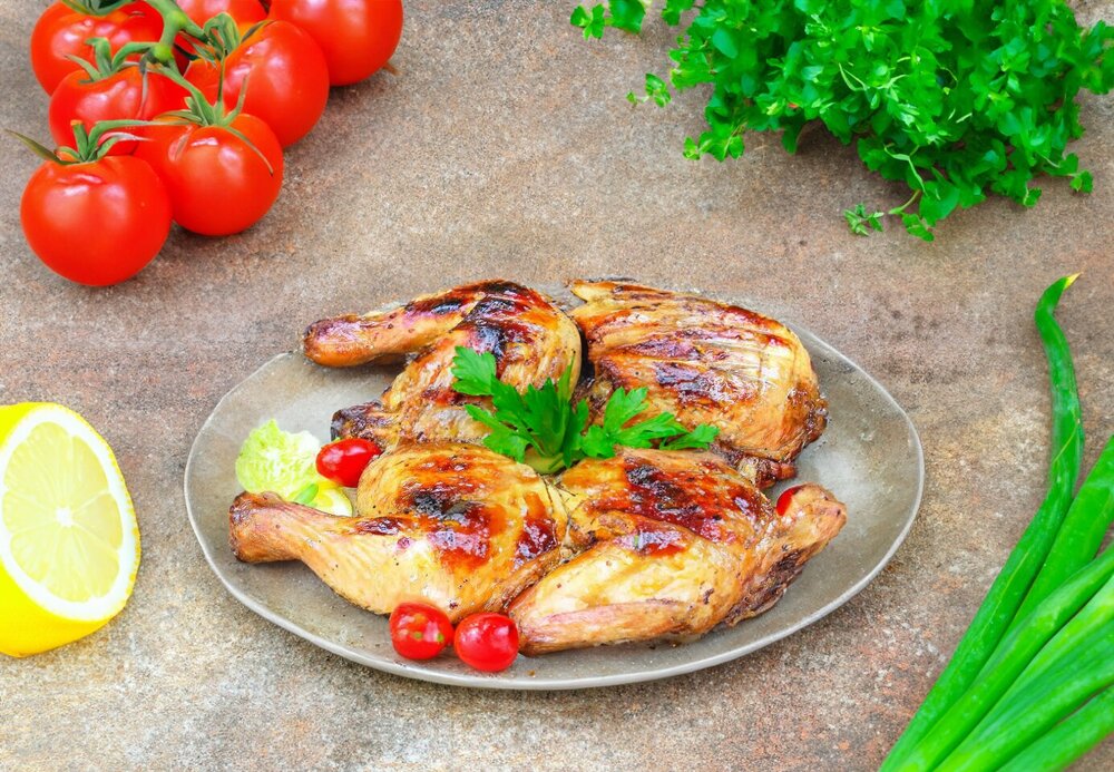 Grilled Chicken over Campfire