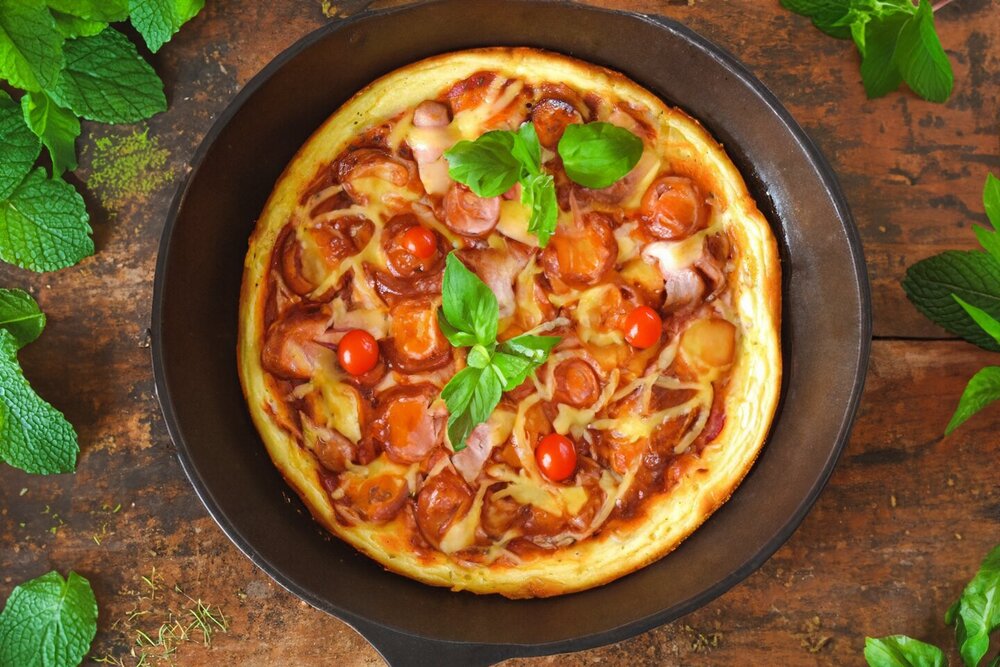 Quick Skillet Pizza