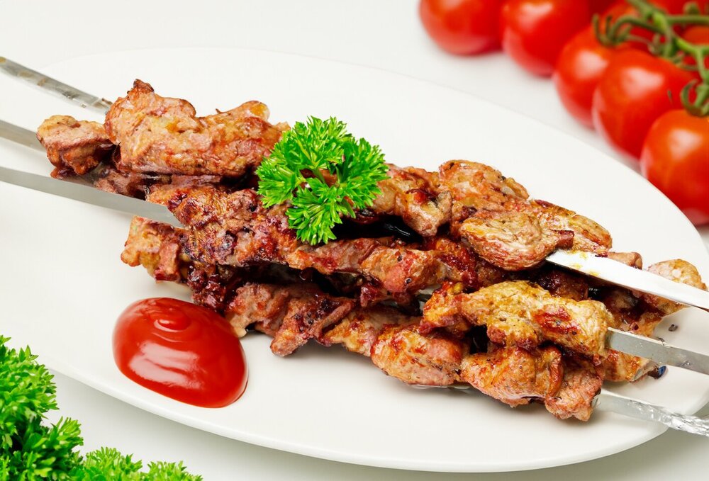 Grilled Turkey Thigh Skewers