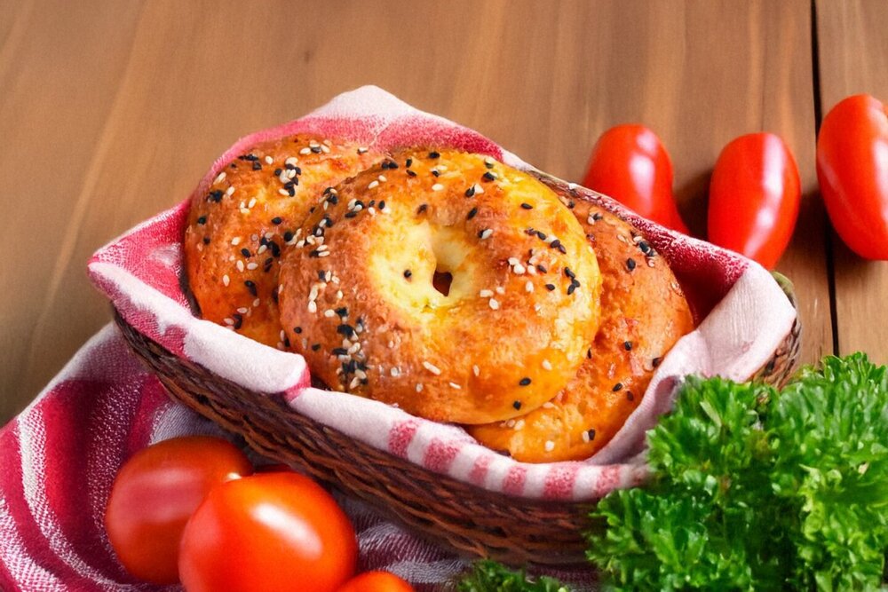 Cottage Cheese Bagels
