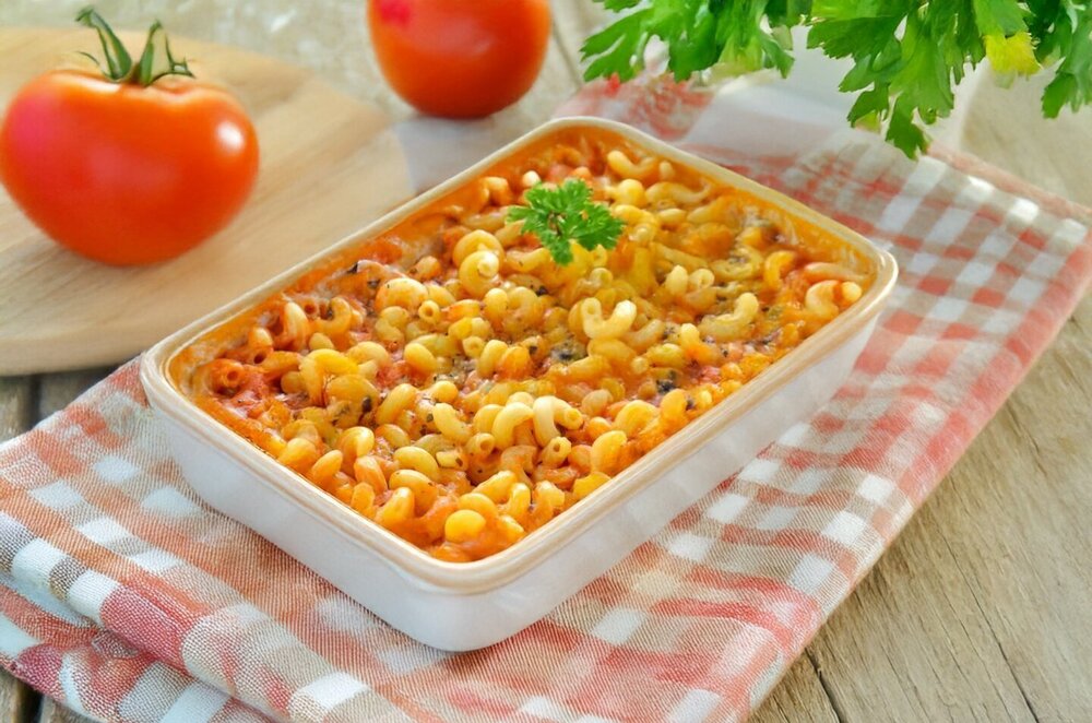 Oven-Baked Pasta Without Boiling