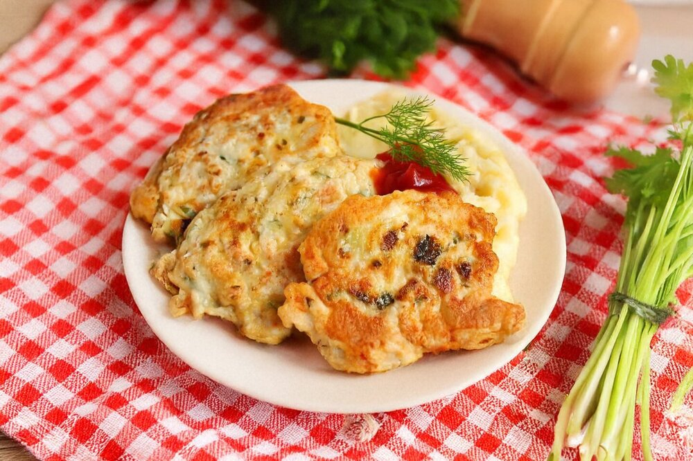 Shredded Chicken Breast Patties