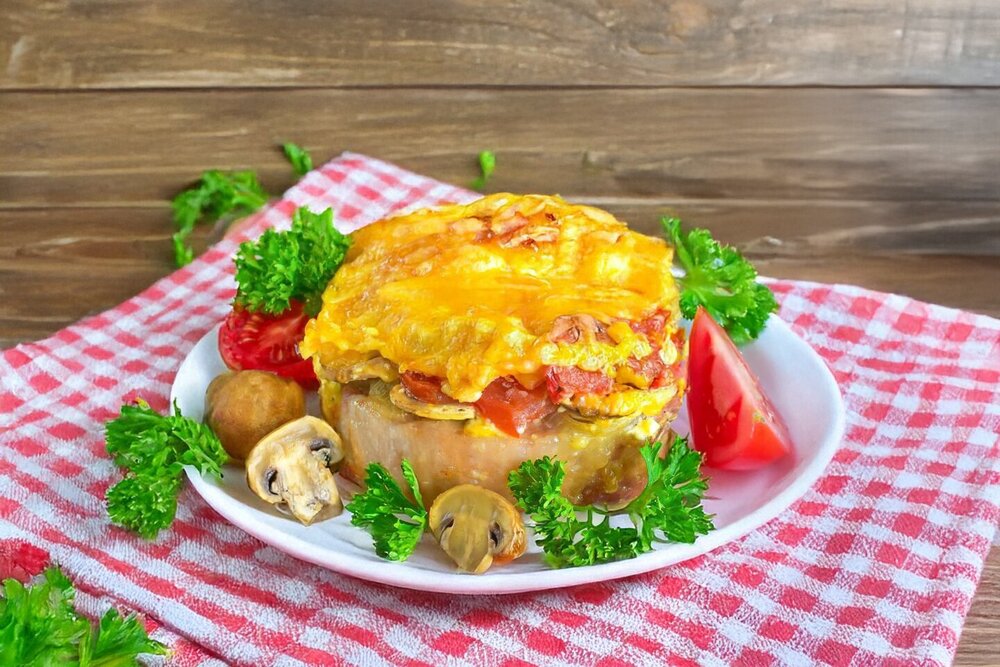 Baked Pork Corners