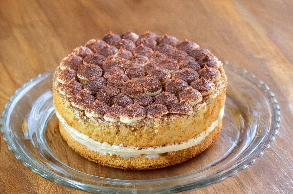 Tiramisu Cake Without Savoiardi Biscuits