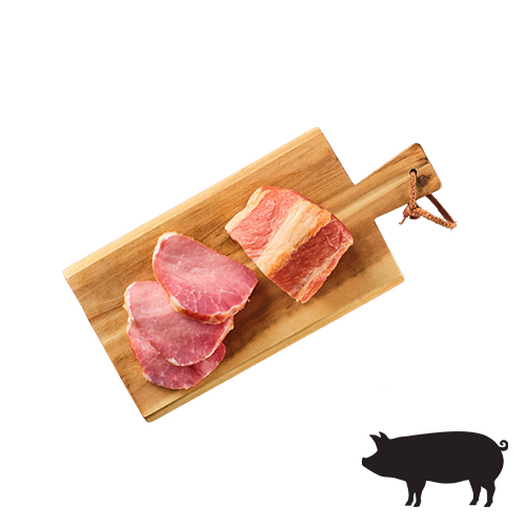 Cold smoked pork loin