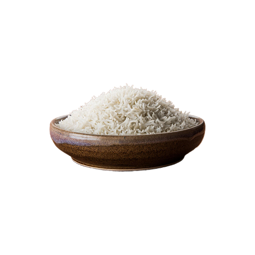 Cooked white rice, parboiled, long-grain