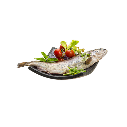 Boiled trout
