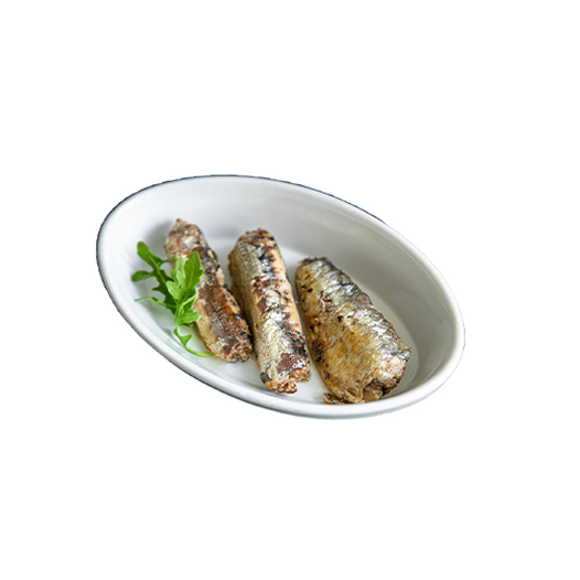 Boiled sardine
