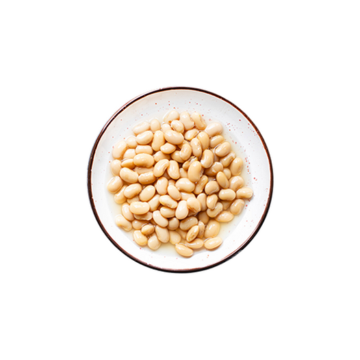Boiled dried white beans