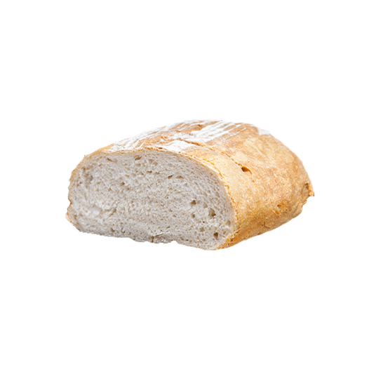 Bread from wheat flour of the highest grade
