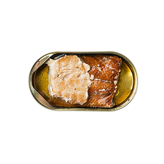 Canned pink salmon